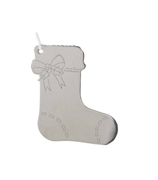 Creative Gifts International - Stocking Ornament with White Tassel