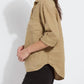 Lysse - Roe Roll Tab Linen Utility Shirt