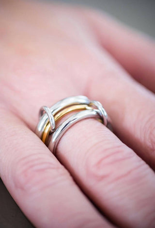 Tricia Ryan - Women's Greece Two-tone Spinelli Ring