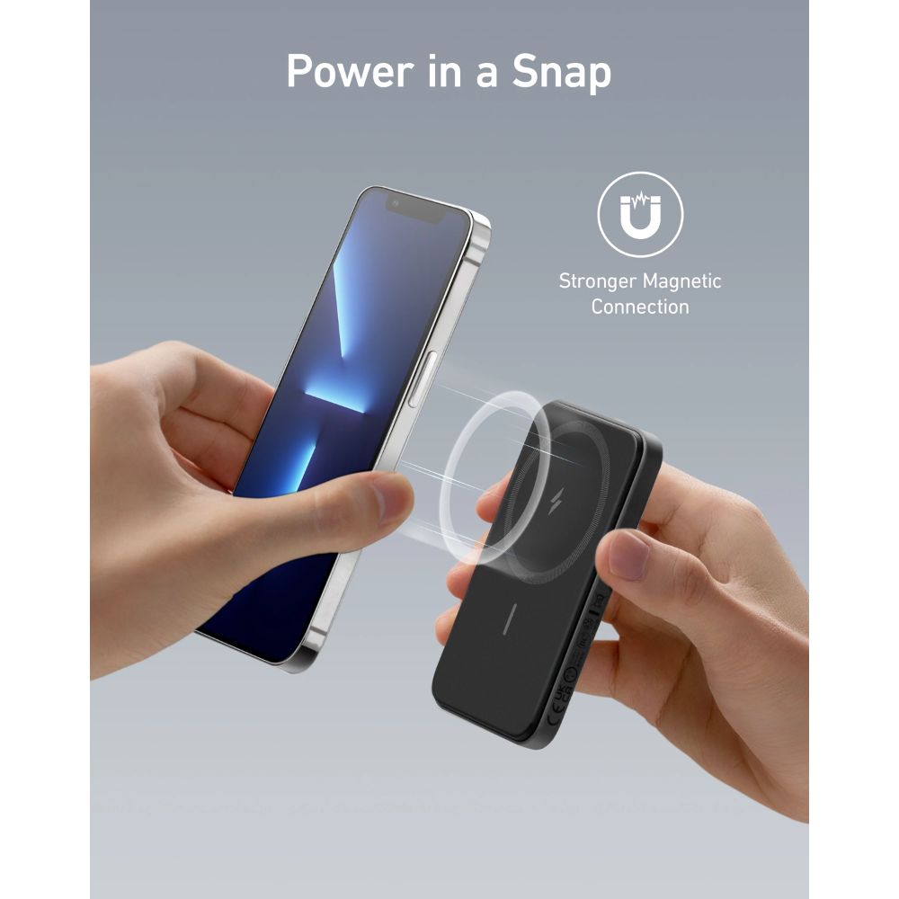 Carregador portátil de celular Anker PowerCore Select 20k mAh com duas portas - Preto