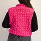 The Curve La - Plus Size Quilted Puffer Vest
