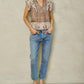 M.A.B.E. - Bani Print Frill Top
