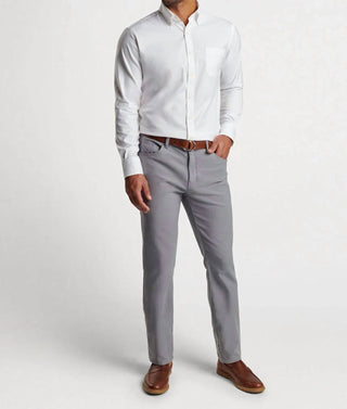 Peter Millar - Campbell Crown Pinpoint Cotton-stretch Sport Shirt