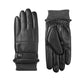 Isotoner - Men's Faux Leather Sleek Heat Winter Gloves