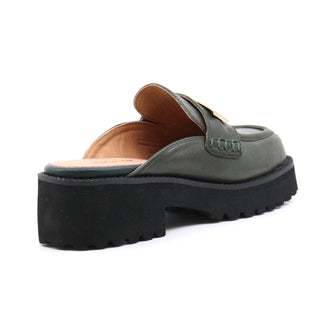 All Black - Mule com fivela plana