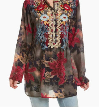 Johnny Was - Túnica Claret Nephele