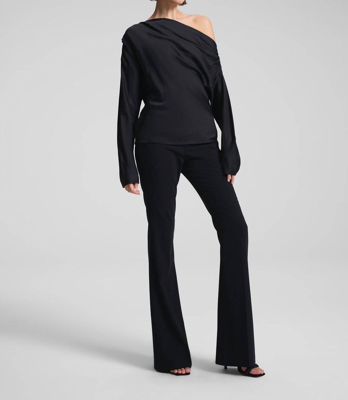 A.L.C. - Piper Satin Off The Shoulder Top