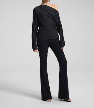A.L.C. - Piper Satin Off The Shoulder Top