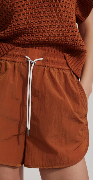 Varley - Harmon Short de cintura alta