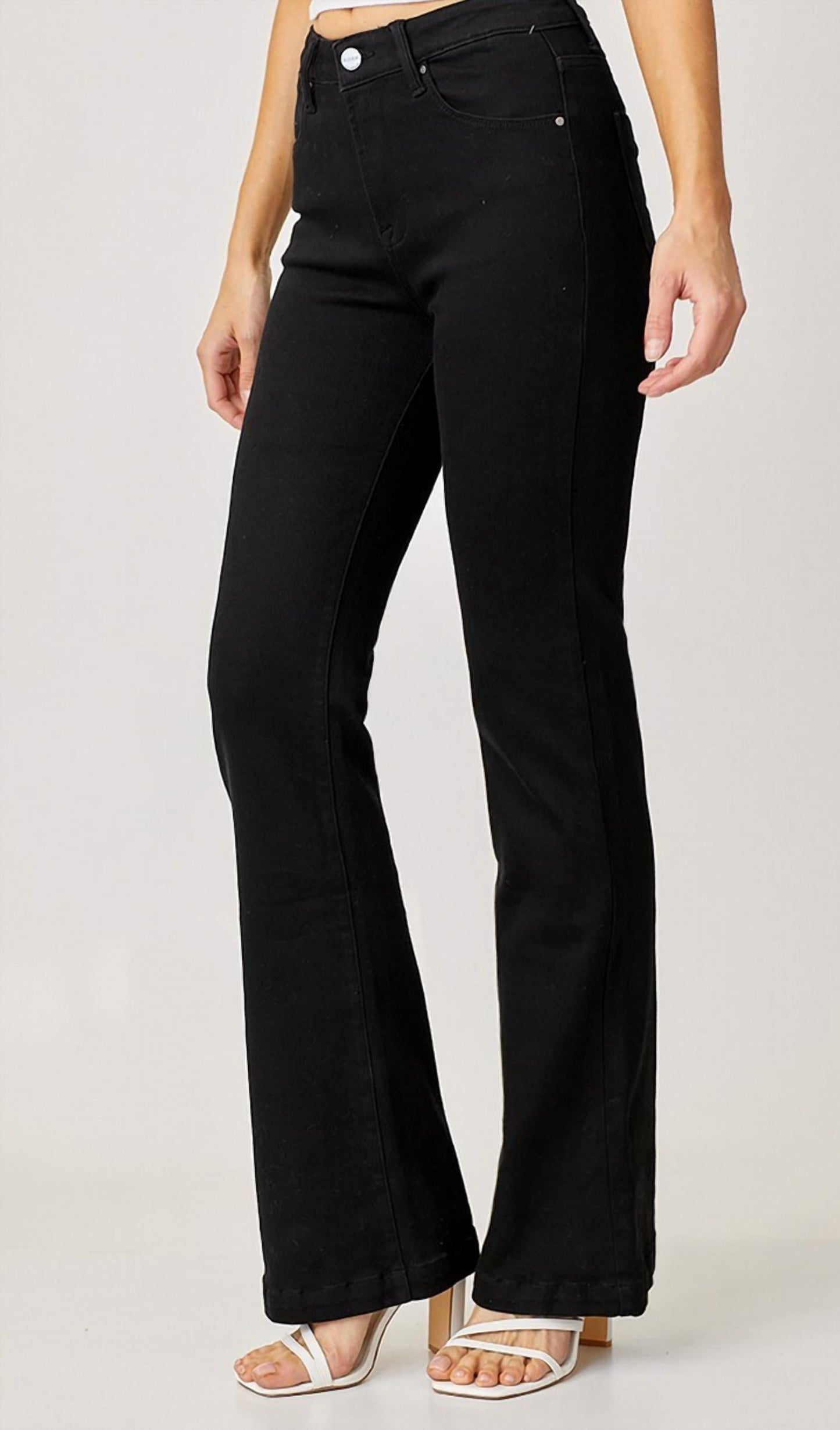 Risen - Mid Rise Bootcut Jeans