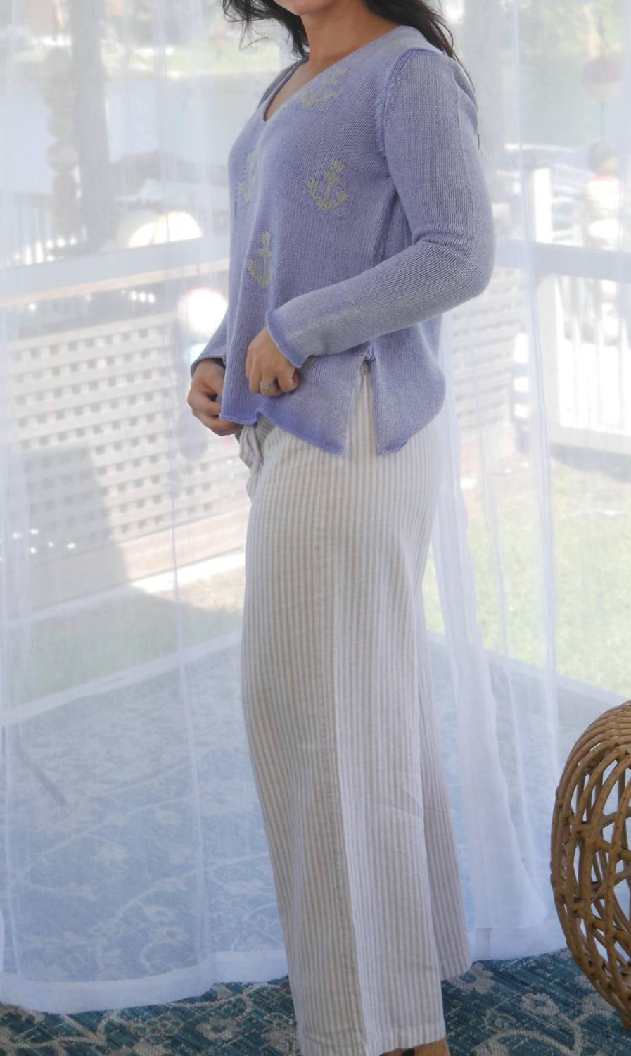 Trove - Nautical Anchor Sweater