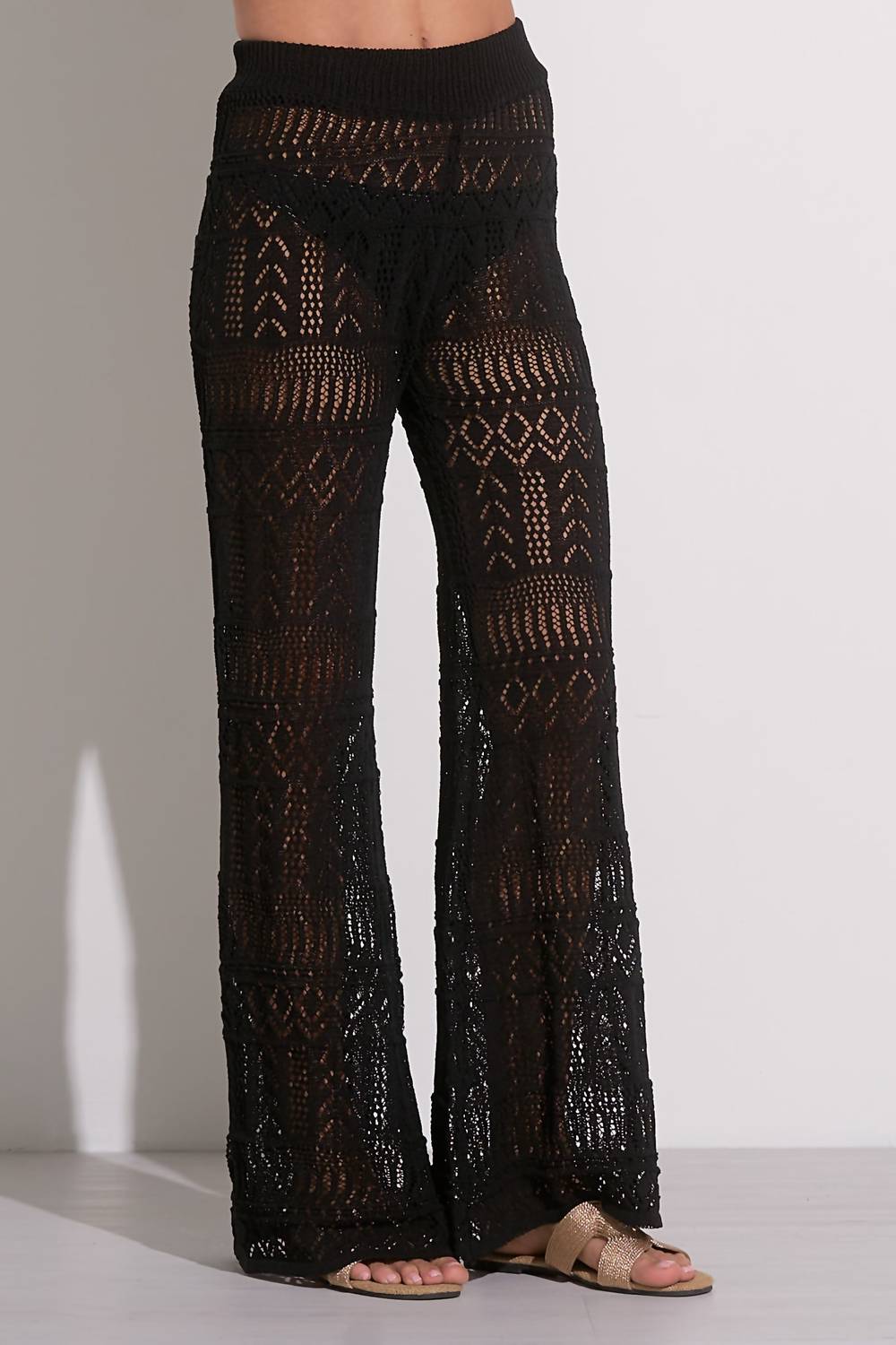 Elan - Crochet Wide Leg Pants