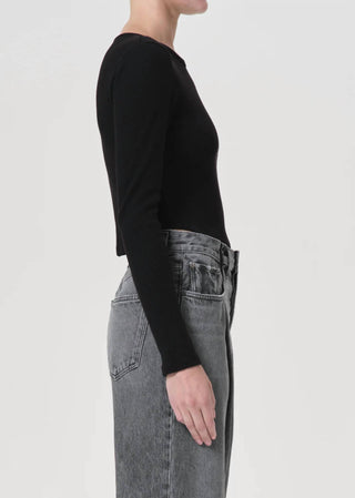 Agolde - Camiseta Manga Longa Nova