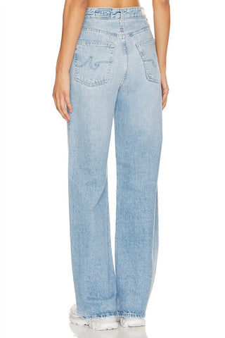 Ag Jeans - Calça Jeans Kora de Cintura Alta e Perna Larga