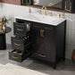 Bathroom Vanity With Sink, Soft Closing Doors & Drawers