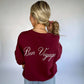 Blu Pepper - London Embroidered Sweatshirt