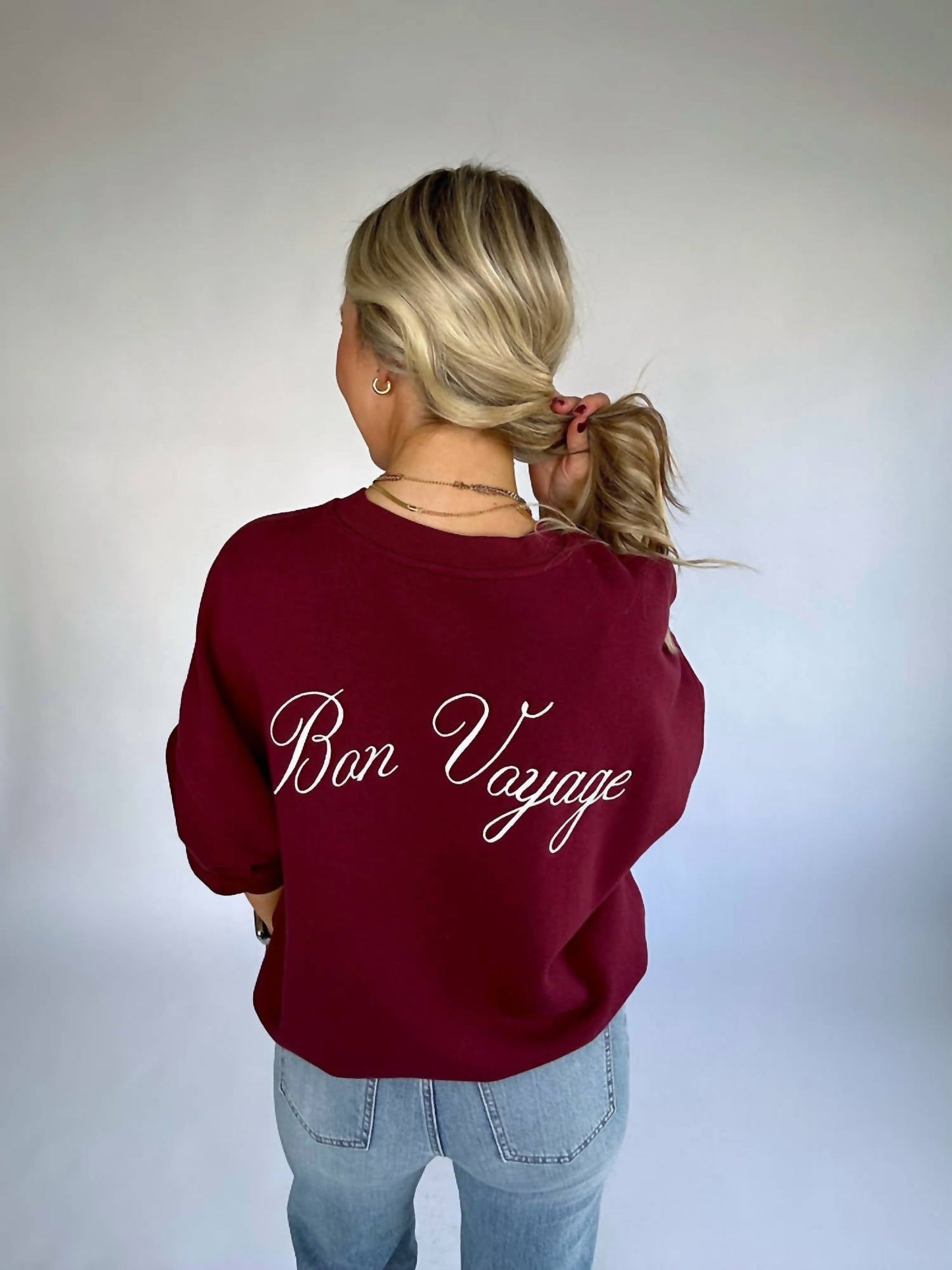 Blu Pepper - London Embroidered Sweatshirt