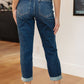 Judy Blue - Non Distressed Boyfriend Jeans