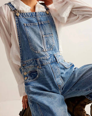 Free People - Macacão Barril da Boa Sorte