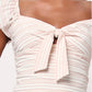 Lulus - Sienna Tie Front Top