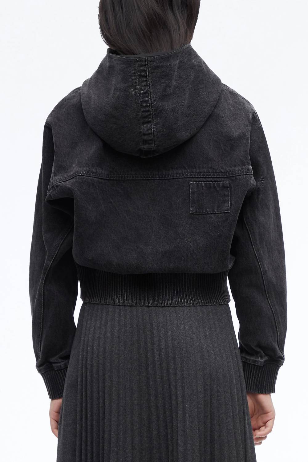 3.1 Phillip Lim - Cotton Denim Hoodie