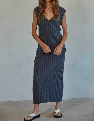By Together - Isla Knit Midi Skirt