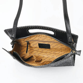 American Darling - Women's Hand-tooled Genuine Leather Clutch Bag
