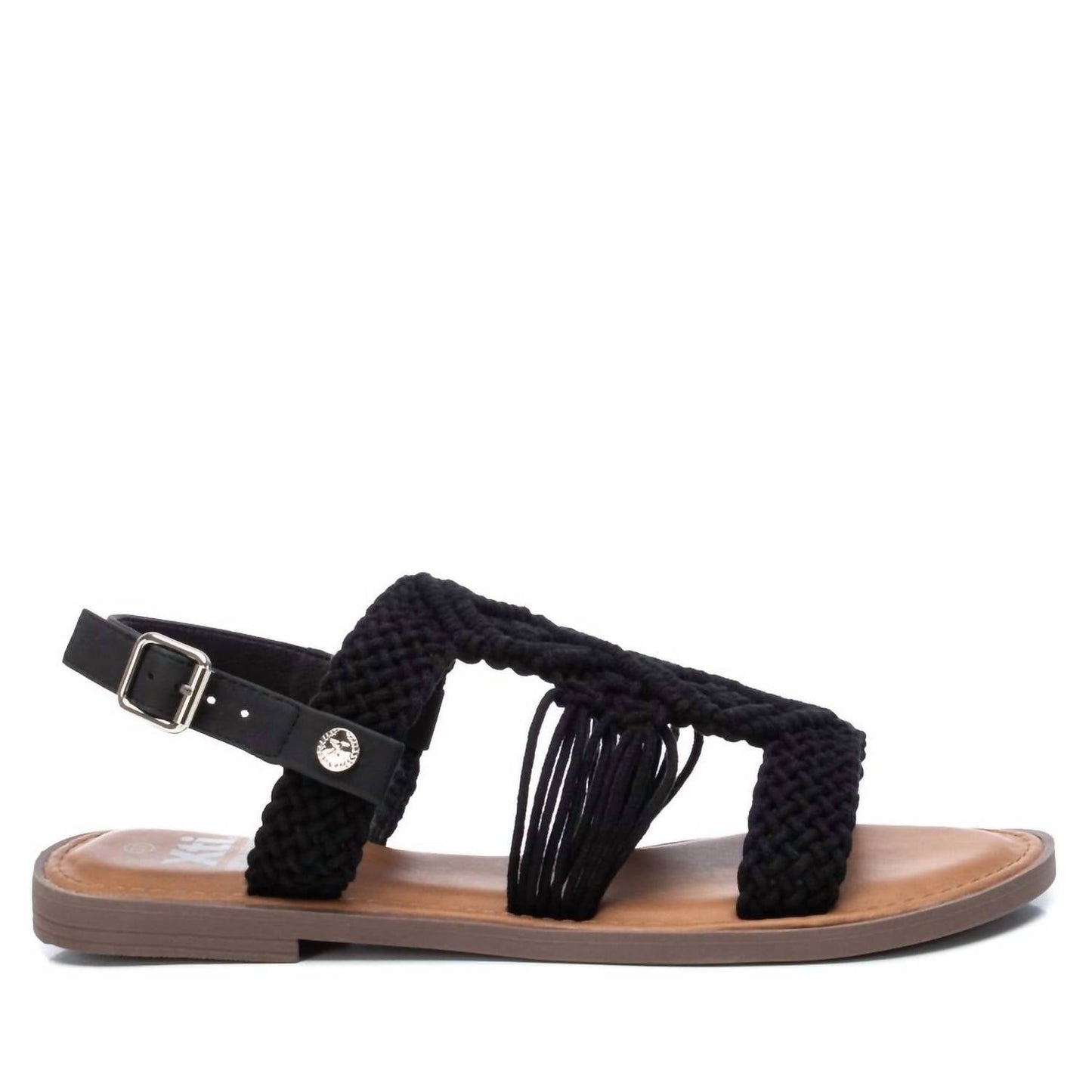 Xti - Women's Braided Strap Flat Sandals