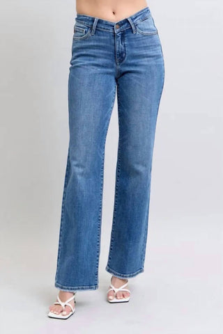 Judy Blue - Calça Jeans Sabrina Vintage Straight Fit