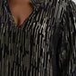Emily Lovelock - Hailey Lurex Blouse - Plus
