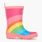 Hatley - Girl's Rainbow Matte Rain Boots
