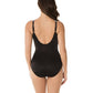 Miraclesuit - Color Block Oceanus Surplice One Piece Swimsuit