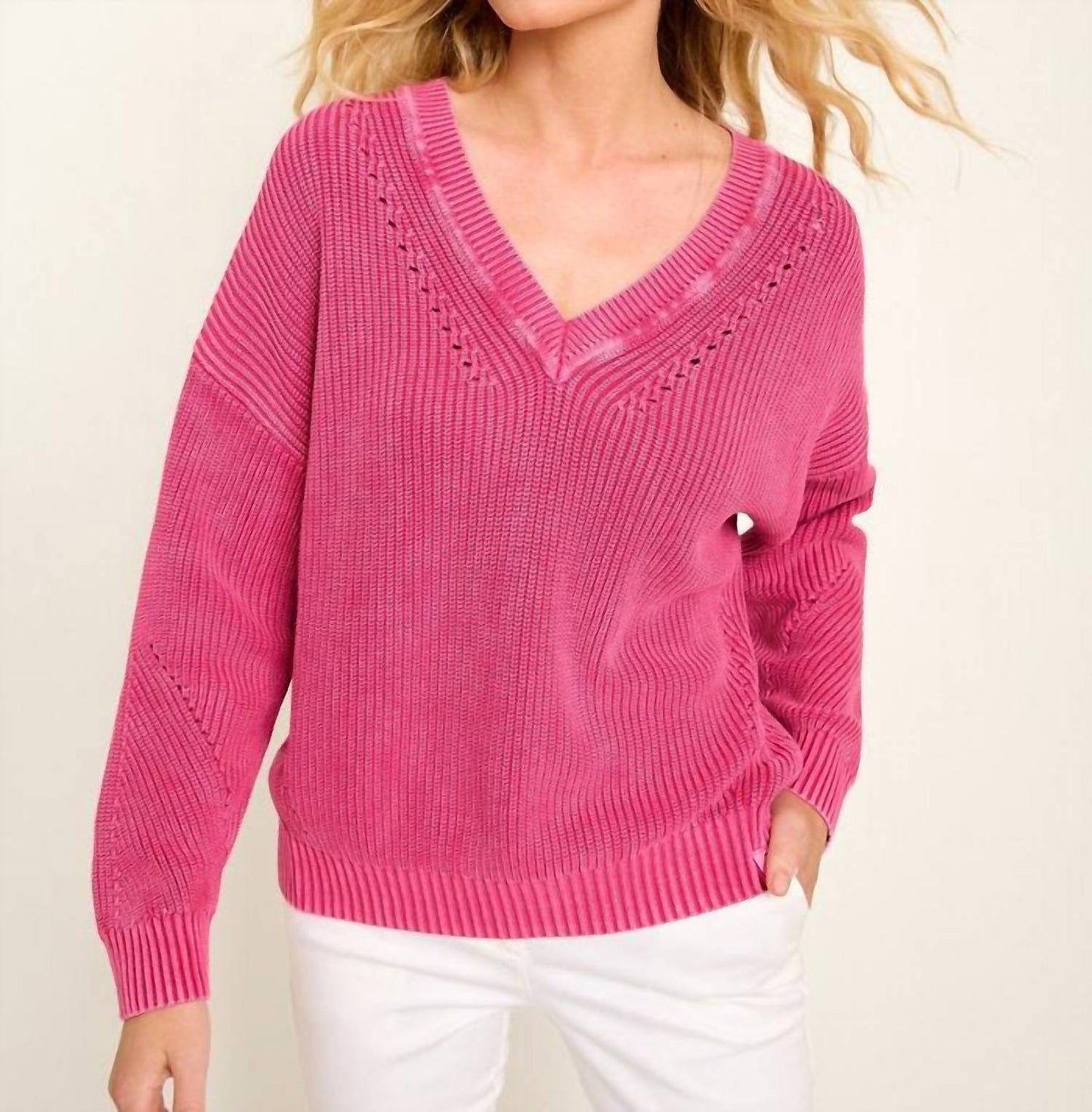Tommy Bahama - V Neck Knit Sweater
