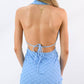 Bailey Rose - Let Go Plunge Neckline Halter Dress