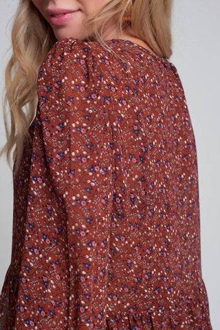 124 Voltaire - Vestido Babydoll de Chiffon Hey Girl