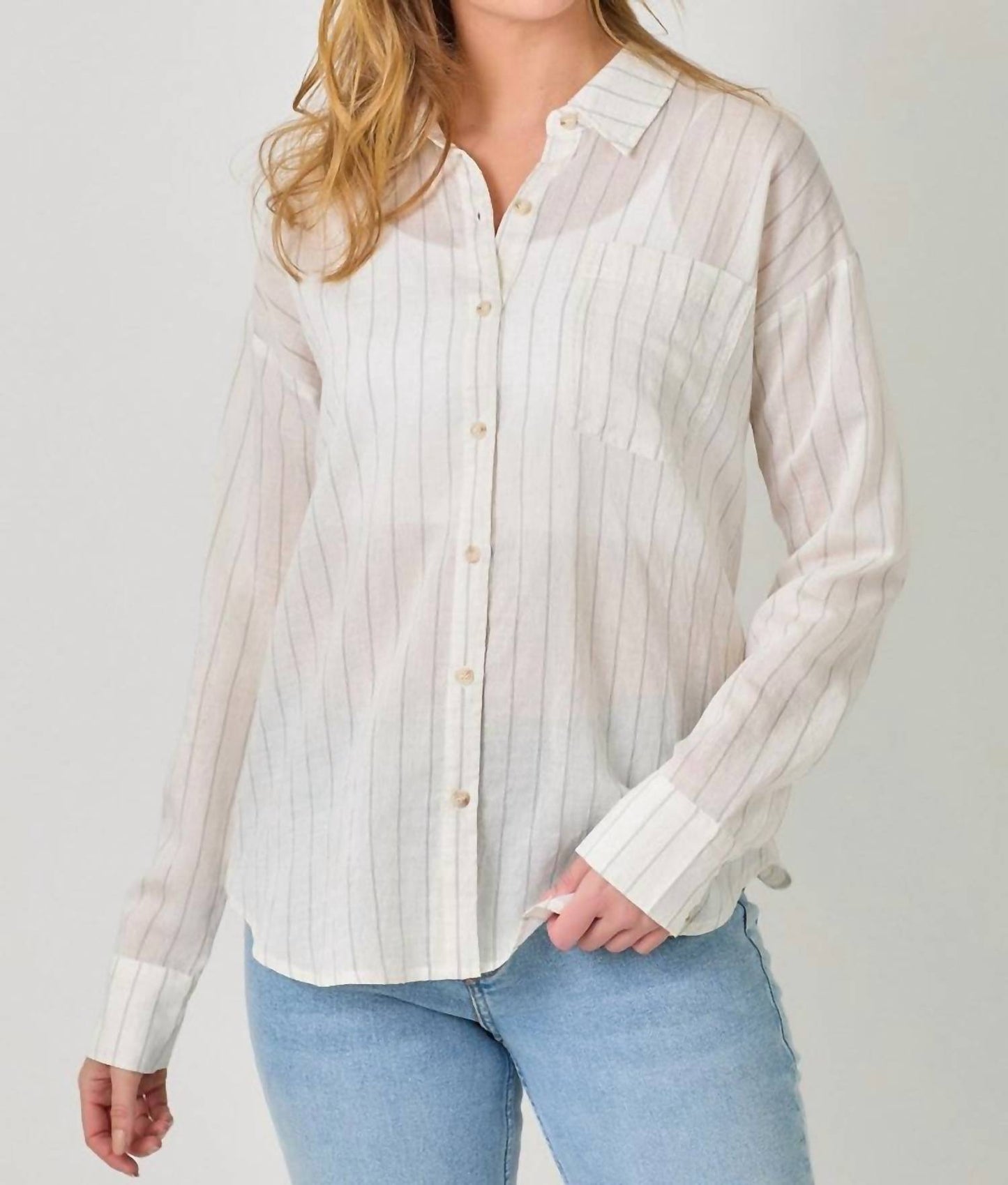Mystree - Pin Button Down Shirt