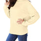 Basic Bae - Sleek Ribbed Mock Neck Knit Top