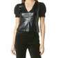 Tart Collections - Harper Vegan Leather Top