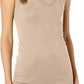 Enza Costa - SUPIMA COTTON BOLD U RACER TANK
