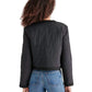 Steve Madden - Coppelia Tweed-trim Puffer Jacket