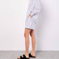 Apricot - Striped Linen Mix Shirt