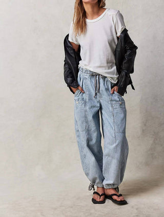 Free People - Camiseta de manga curta Wild