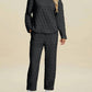 Trendsi - Double Take Full Size Texture Round Neck Long Sleeve Top and Pants Set