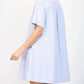 Fate - Hannah Pin Stripe Woven Mini Shirt Dress