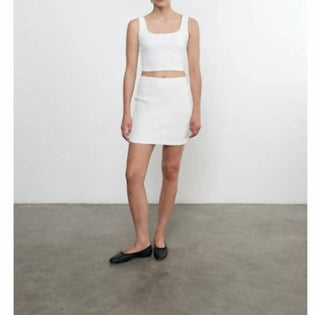 Enza Costa - Jaquard Mini Skirt