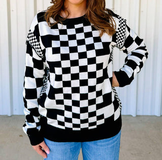 Aapparella - Checkered Sweater