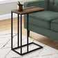 Accent Table, C-Shaped, Space-Saving Functionality