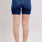 Judy Blue - High Waist V-front Bermuda Short