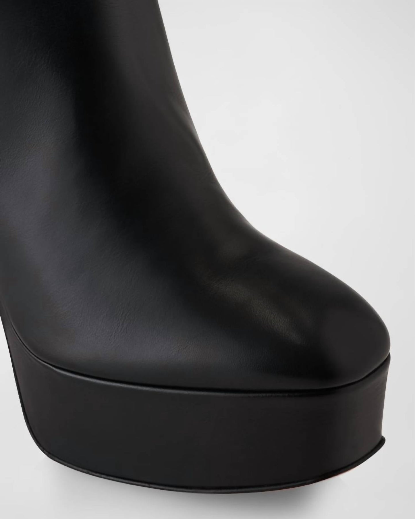 Aquazzura - Groove Leather Platform Bootie