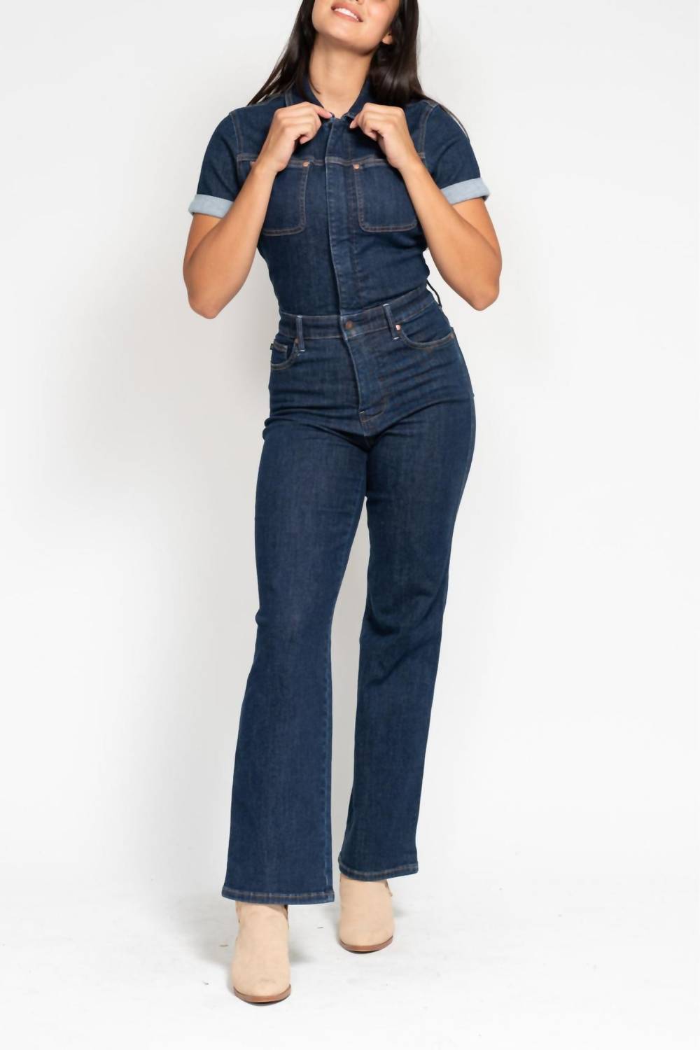 Judy Blue - High Waist Tummy Control Jumpsuit